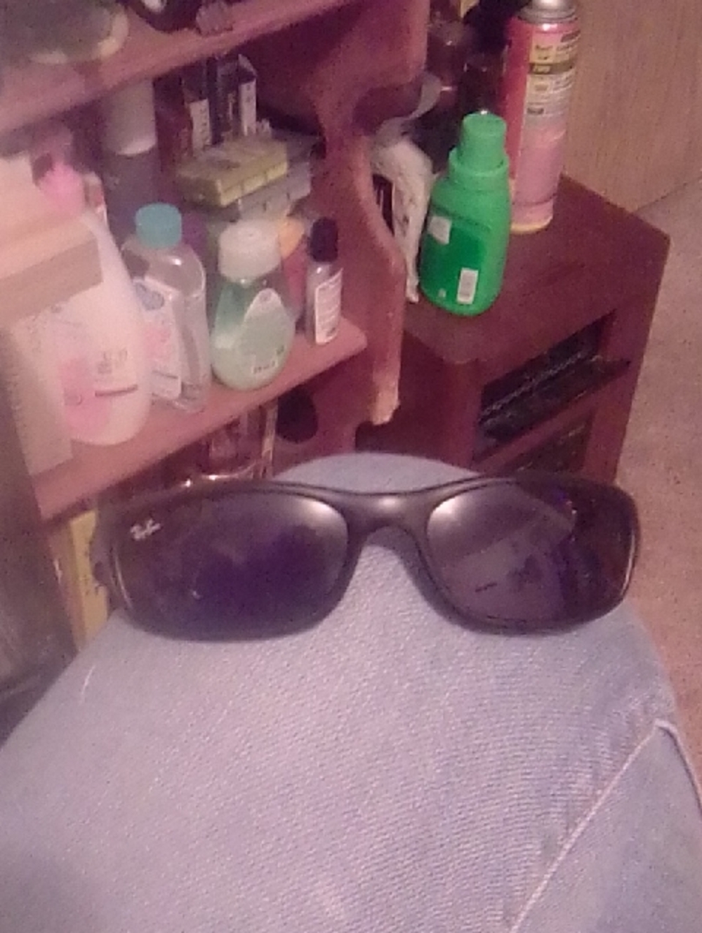 Ray-Ban Black Sport Wrap Sunglasses